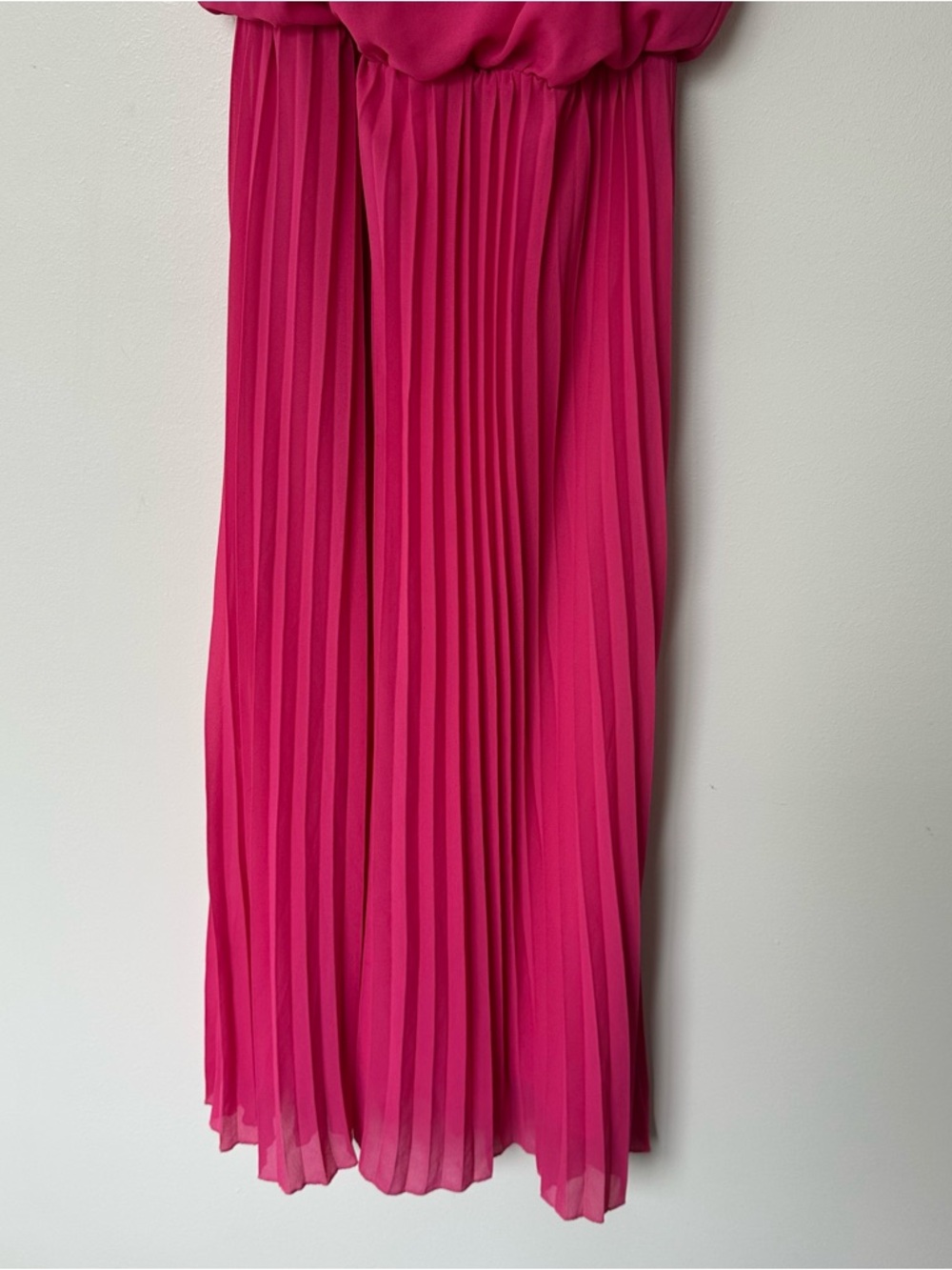 Sam Edelman Sleeveless Pleated Pink Midi Dress Size S - Picture 4 of 9